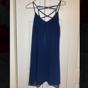 Blue Cocktail Dress